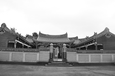 这是台湾桃园吴氏宗祠。（资料图片）